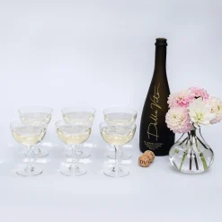 Poppy Prosecco Coupe (Set Of 6)|Mrs. Alice New