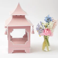 Powder Pink Pagoda Lantern|Mrs. Alice Sale