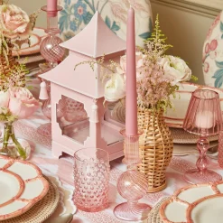 Powder Pink Pagoda Lantern|Mrs. Alice Sale