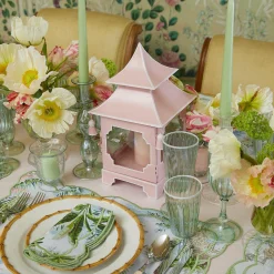 Powder Pink Pagoda Lantern|Mrs. Alice Best