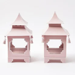 Powder Pink Pagoda Lantern|Mrs. Alice Best