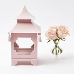 Powder Pink Pagoda Lantern|Mrs. Alice Best