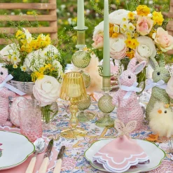 Rattan Bunny Napkin Rings (Set Of 4)|Mrs. Alice Online