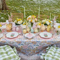 Rattan Bunny Napkin Rings (Set Of 4)|Mrs. Alice Online