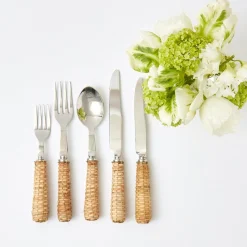 Rattan Cutlery (5 Piece)|Mrs. Alice Discount