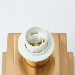 Rechargeable Lamp With Blue Lotus Lampshade|Mrs. Alice Hot