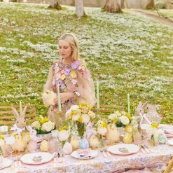 Rose Pink Hobnail Water Glasses & Jug Set|Mrs. Alice Best