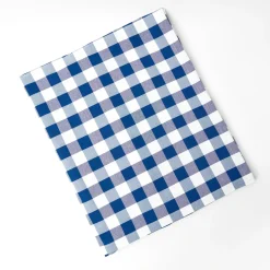 Royal Blue Gingham Tablecloth|Mrs. Alice Online