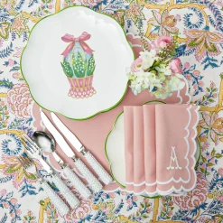 Scalloped Easter Dinner Plate (Set Of 4)|Mrs. Alice Hot