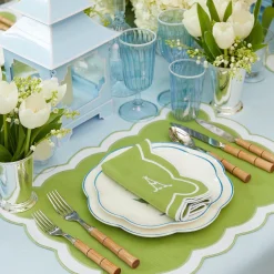 Scalloped Lily Of The Valley Starter Plate (Set Of 4)|Mrs. Alice Discount