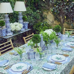 Scalloped Lily Of The Valley Starter Plate|Mrs. Alice New