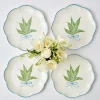 Scalloped Lily Of The Valley Dinner Plate (Set Of 4)|Mrs. Alice Outlet