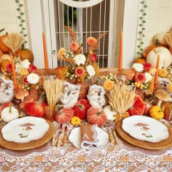 Scalloped Mushroom Dinner Plate (Set Of 4)|Mrs. Alice Discount