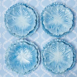 Serena Cabbage Dinner & Starter Plates (Set Of 8)|Mrs. Alice Hot