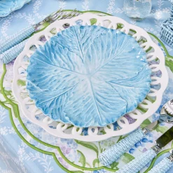 Serena Cabbage Dinner & Starter Plates (Set Of 8)|Mrs. Alice Hot