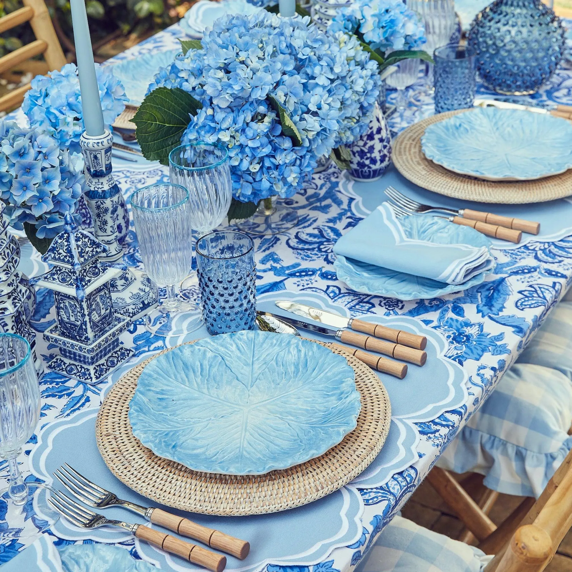 Serena Cabbage Dinner Plate (Set Of 4)|Mrs. Alice Clearance