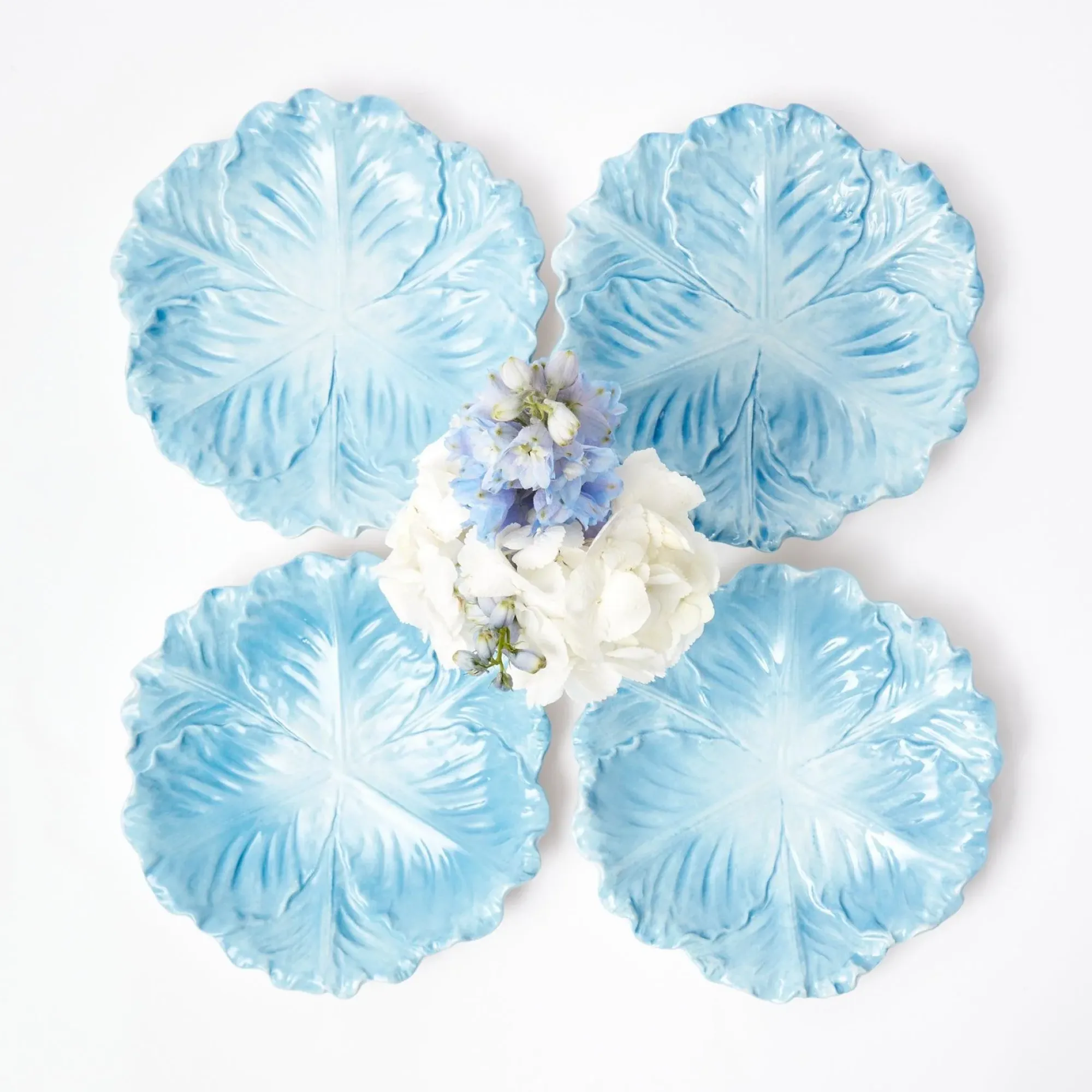 Serena Cabbage Starter Plate (Set Of 4)|Mrs. Alice Hot