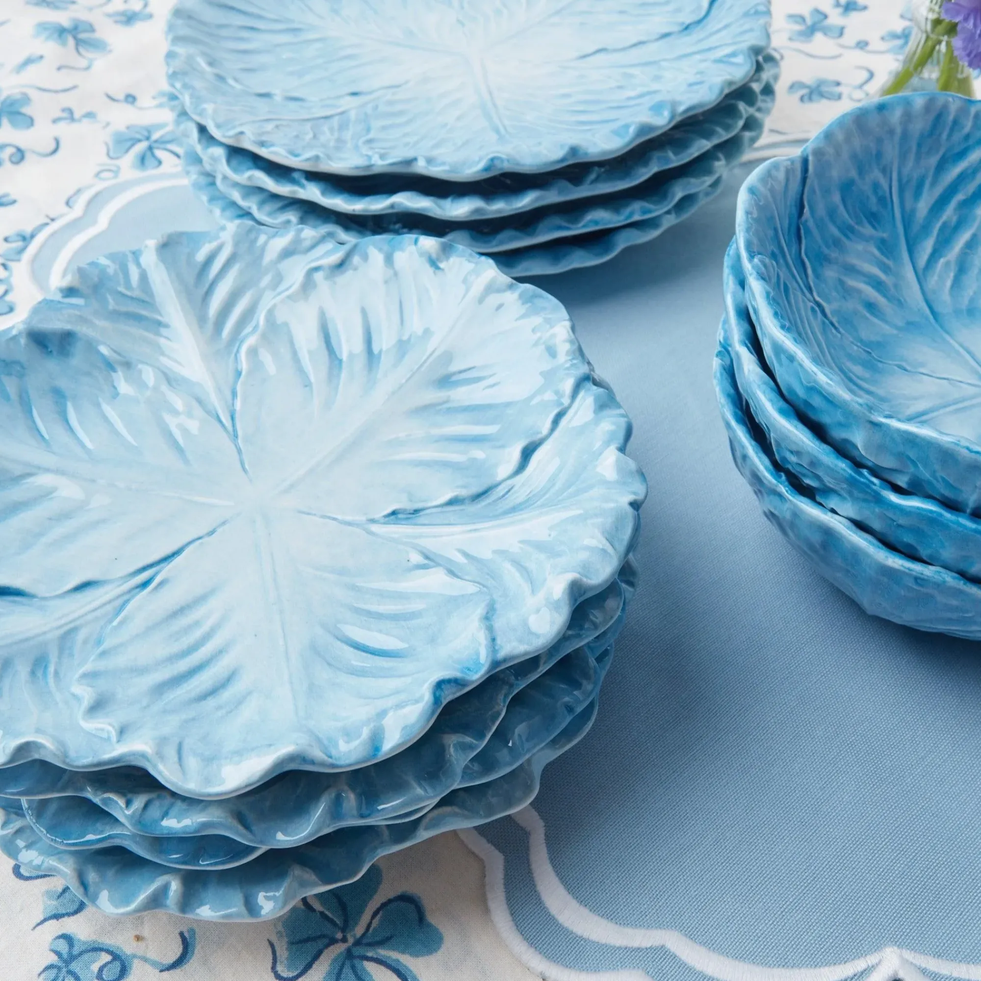 Serena Cabbage Starter Plate (Set Of 4)|Mrs. Alice Hot