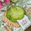 Serena Green Cabbage Starter Plate|Mrs. Alice