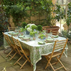 Serena Green Tablecloth|Mrs. Alice Clearance