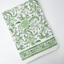 Serena Green Tablecloth|Mrs. Alice Clearance