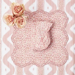 Serena Pink Leopard Napkins (Set Of 4)|Mrs. Alice Hot