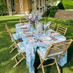 Seville Blue Gardenia Starter Plate|Mrs. Alice Online