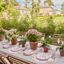 Seville Pink Gardenia Dinner Plate (Set Of 4)|Mrs. Alice Online