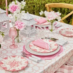 Seville Pink Gardenia Starter Plate (Set Of 4)|Mrs. Alice Hot