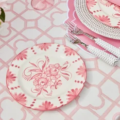 Seville Pink Gardenia Starter Plate (Set Of 4)|Mrs. Alice Hot
