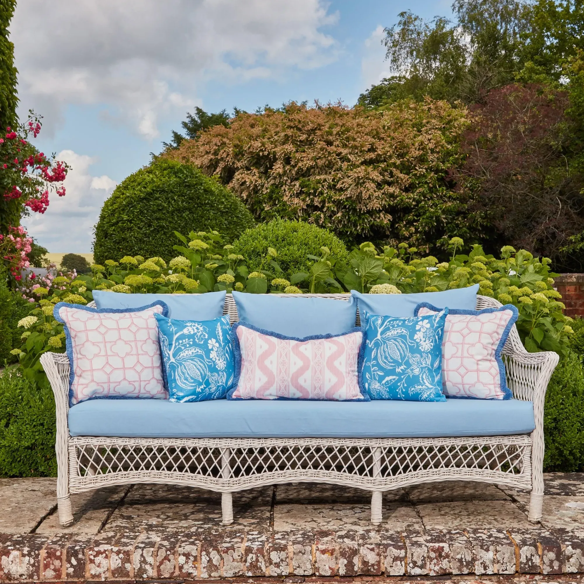 Shaded Bamboo Fabric|Mrs. Alice Hot