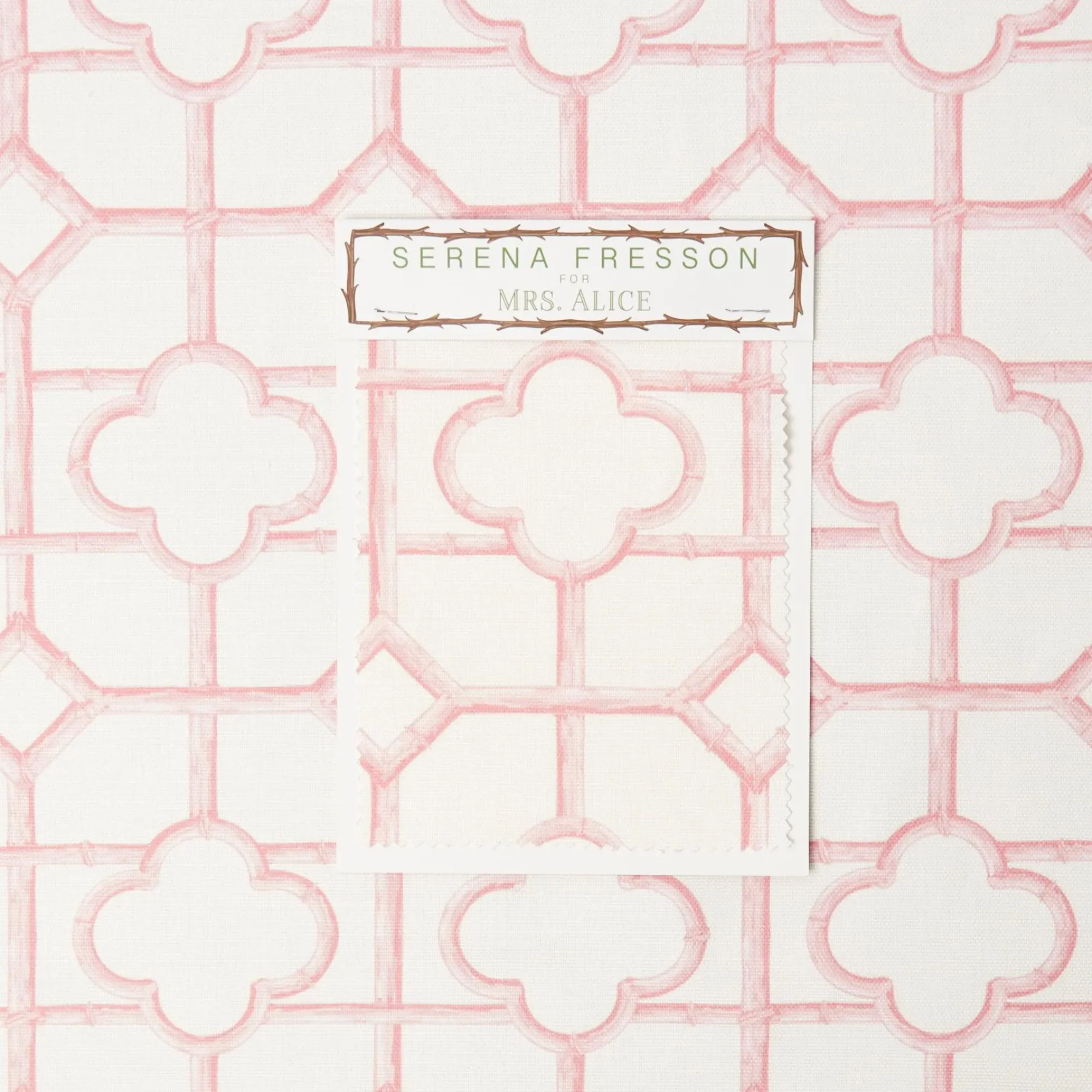 Shaded Bamboo Fabric|Mrs. Alice Hot