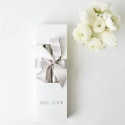 Silver Candles (Set Of 8)|Mrs. Alice