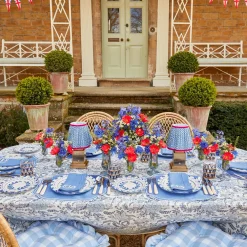 Small Blue Fluted Vase (Set Of 3)|Mrs. Alice Best