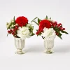 Small Mercury Fluted Vase (Pair)|Mrs. Alice Best