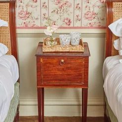 Small Scalloped Rattan Tray|Mrs. Alice New