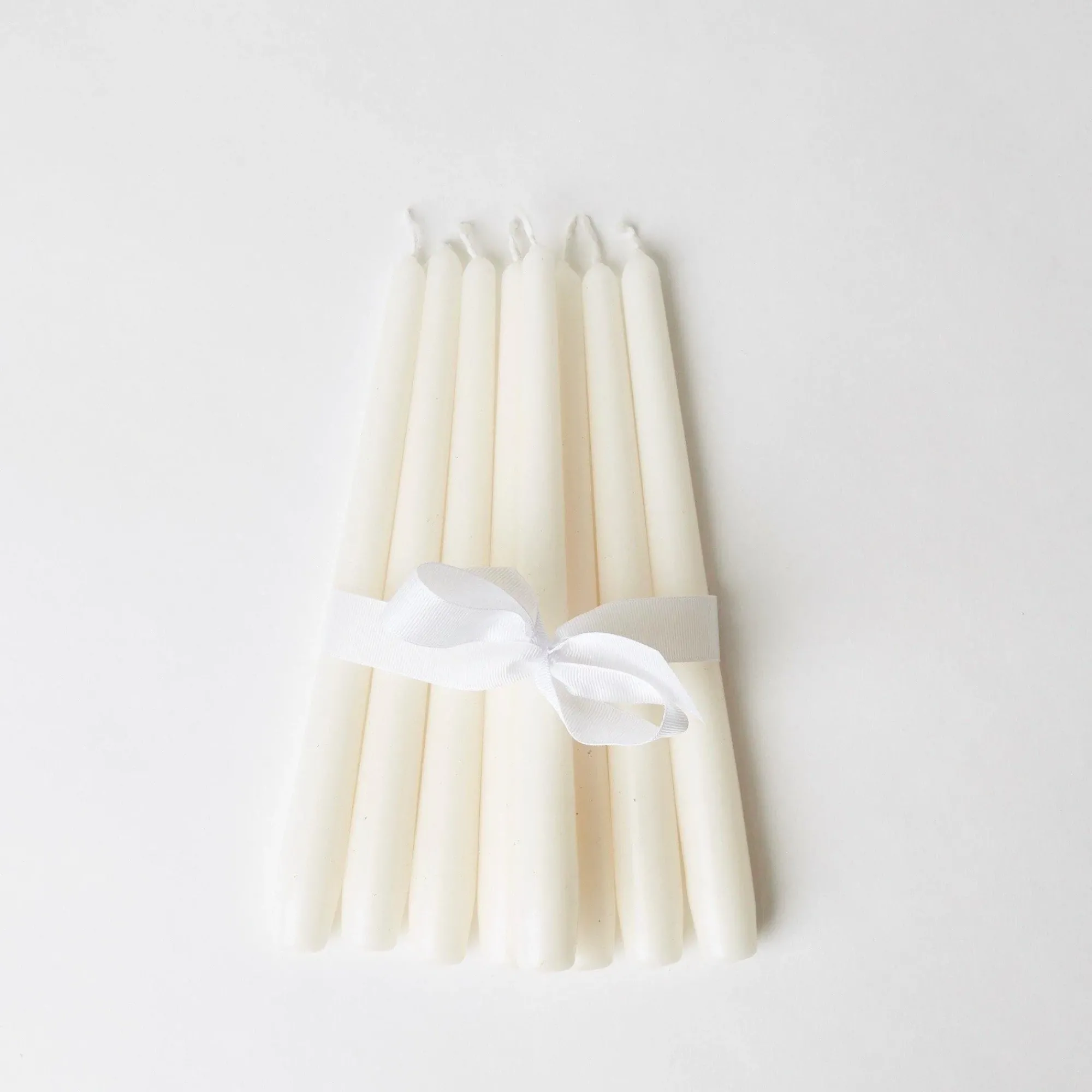 Snow White Candles (Set Of 8)|Mrs. Alice Hot