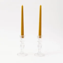 Tall Lace Edge Candle Holders (Pair)|Mrs. Alice Discount