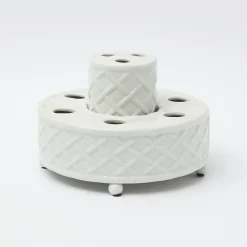 Three Piece Ceramic Bamboo Vase|Mrs. Alice Best