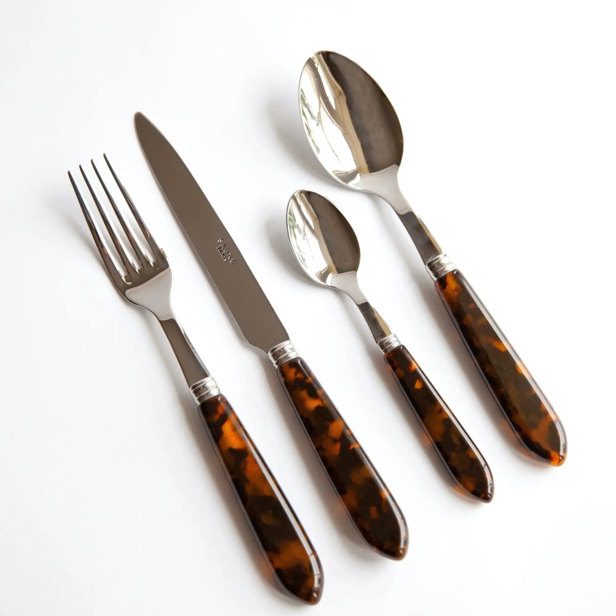 Tortoiseshell Cutlery Set (4 Piece)|Mrs. Alice New