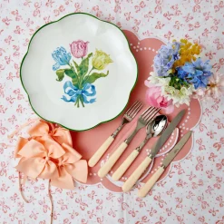 Tulip Dinner Plate|Mrs. Alice Outlet
