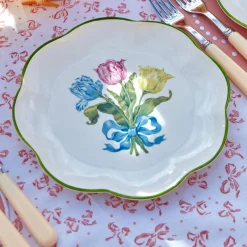 Tulip Starter Plate (Set Of 4)|Mrs. Alice Clearance