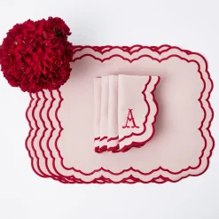 Valerie Pink Napkins (Set Of 4)|Mrs. Alice Sale