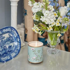 Velvet Oak Scented Candle & Pot Set|Mrs. Alice New