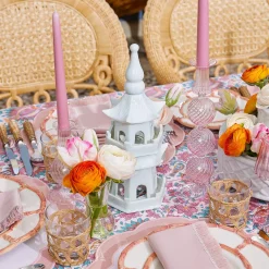 White Porcelain Pagoda|Mrs. Alice