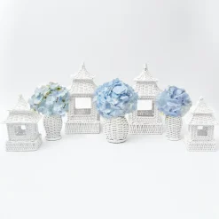 White Rattan Decoration Set|Mrs. Alice Hot