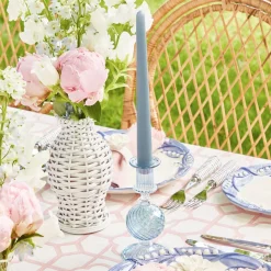 White Rattan Decoration Set|Mrs. Alice Outlet