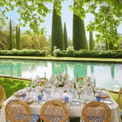 White Rattan Decoration Set|Mrs. Alice Discount