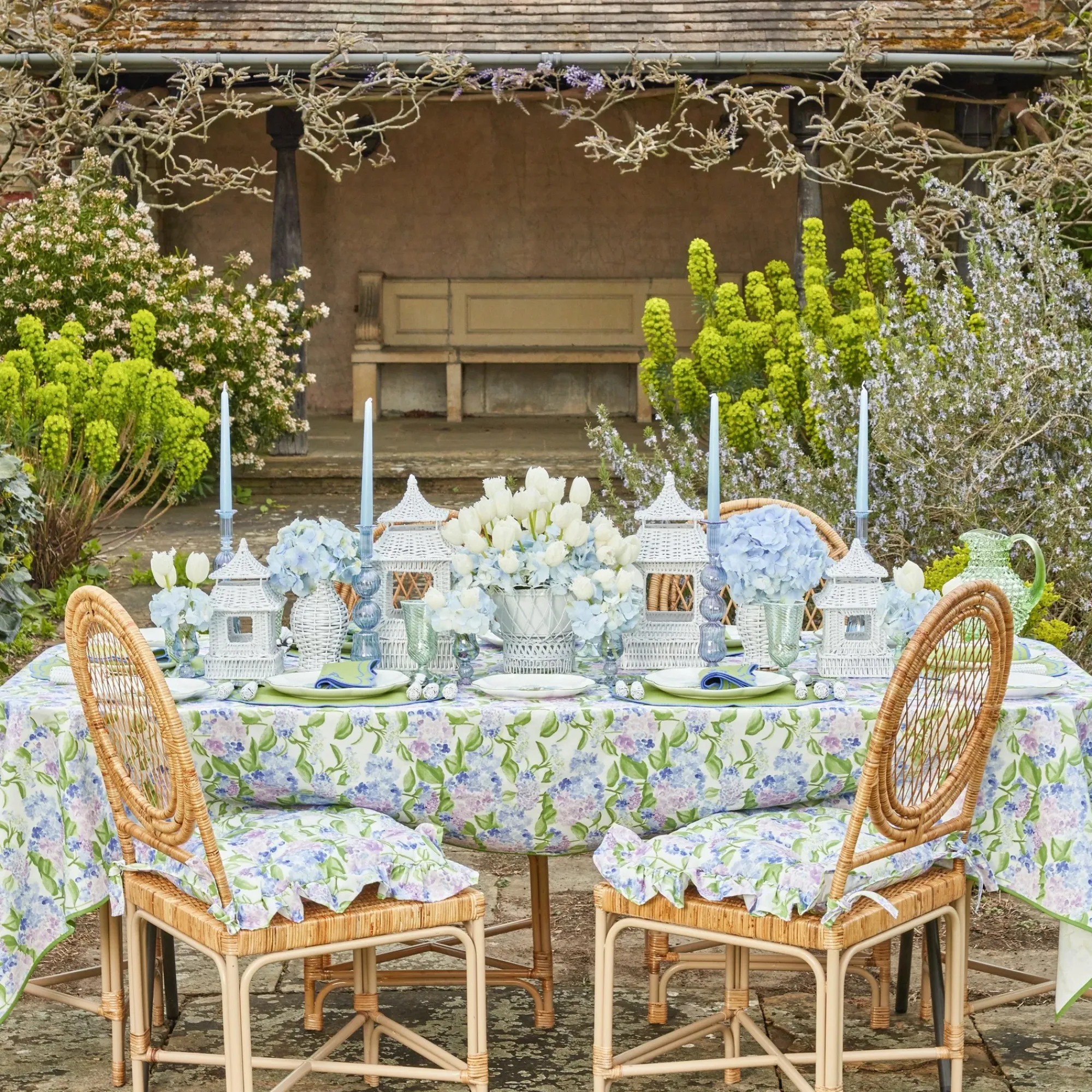 White Rattan Pagoda Lantern|Mrs. Alice Sale