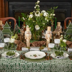 White Ribbon Water & Wine Glassware Set|Mrs. Alice New